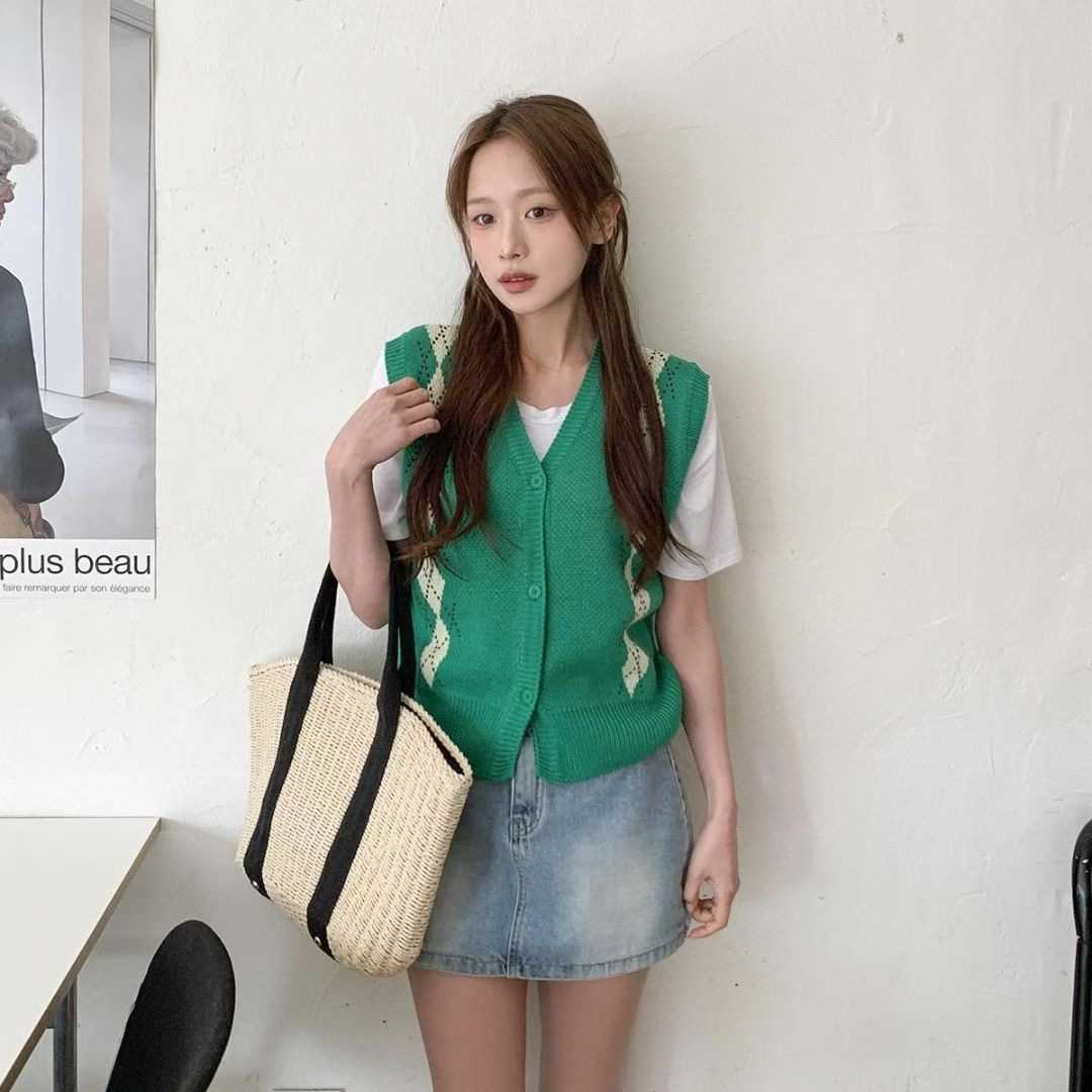 EPI JEAN-T韓國代購女裝新品職業真品休閑馬甲不含內搭EPI JEAN-T馬甲