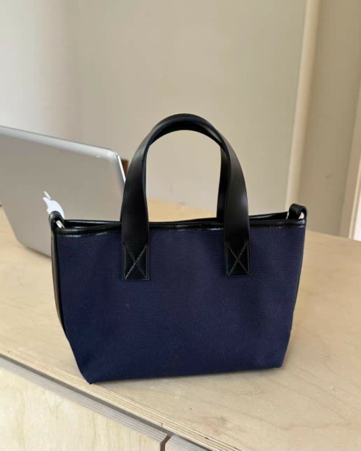 TROUVAILLE韓國直郵女裝新品26春夏推薦休閑單肩斜跨包帆布TROUVAILLE單肩/斜跨包