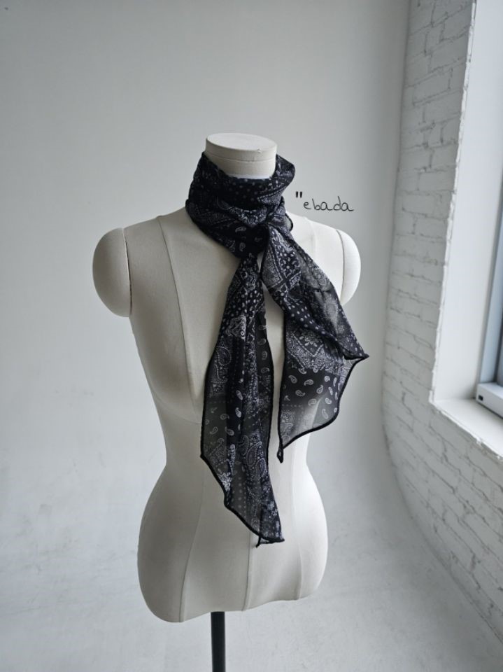 EBADA東大門直郵女士新品26春夏熱賣推薦圍巾披肩混紡雪紡EBADA圍巾/披肩