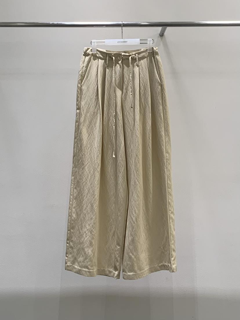 LOVE MOMENT東大門直郵女士新品真品熱賣時尚休閑褲闊腿褲LOVE MOMENT休閑褲