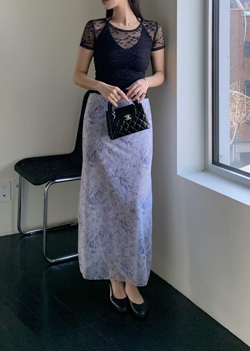 OUPPT韓國直郵女裝新款26春夏休閑人氣熱賣時尚真品推薦長裙OUPPT長裙