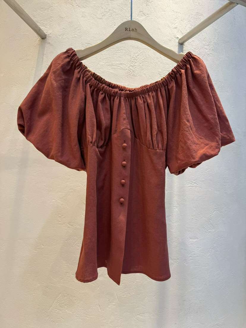 RIAH東大門直郵女士新品人氣時尚推薦職業襯衫蕾絲衫亞麻RIAH襯衫/蕾絲衫