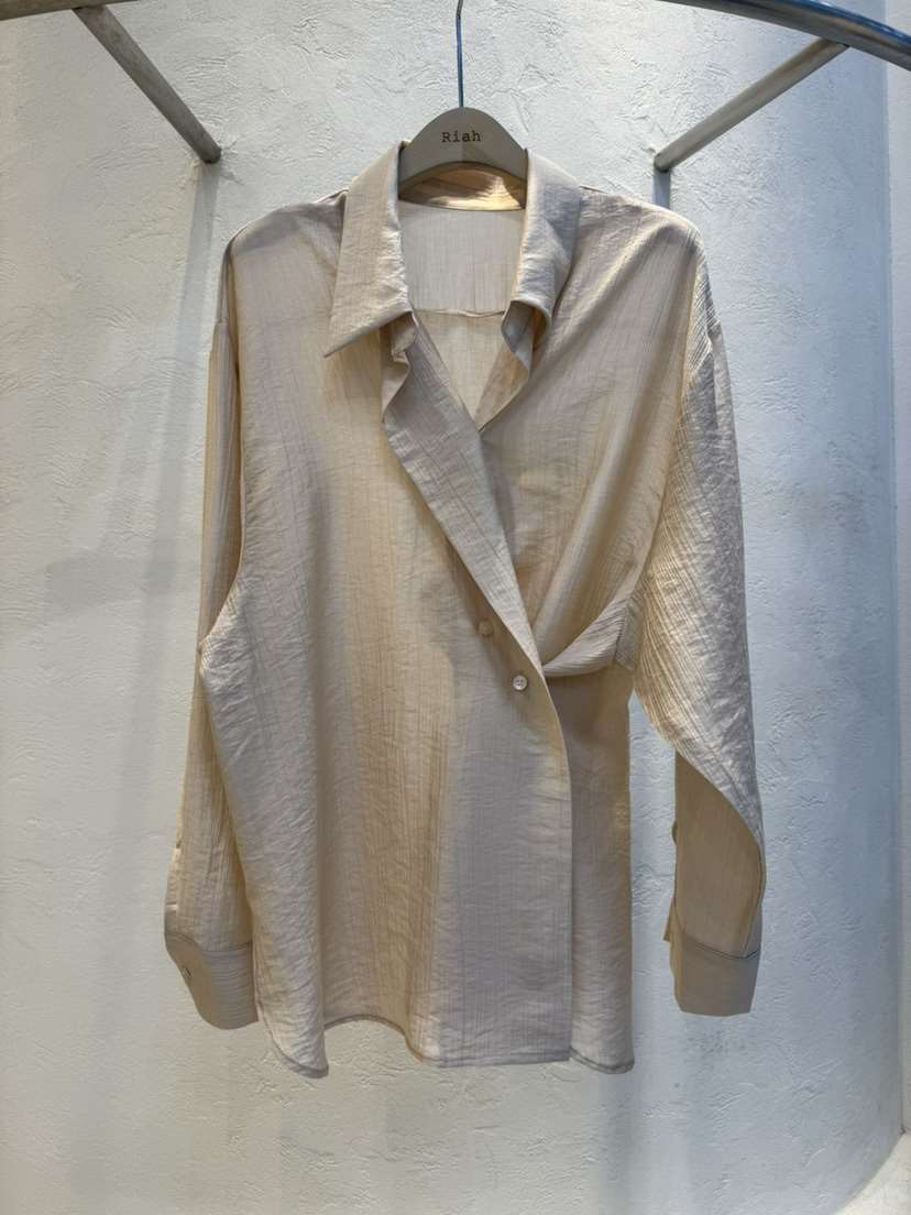 RIAH韓國直郵女裝新品26春夏真品職業人氣推薦襯衫蕾絲衫RIAH襯衫/蕾絲衫