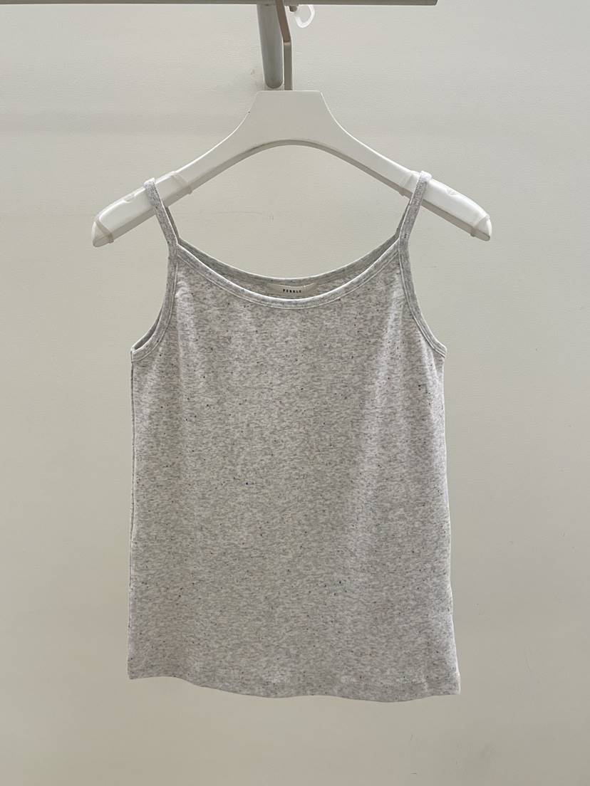 PEBBLE東大門實拍女士新款熱賣休閑26春夏職業真品吊帶背心PEBBLE吊帶/背心