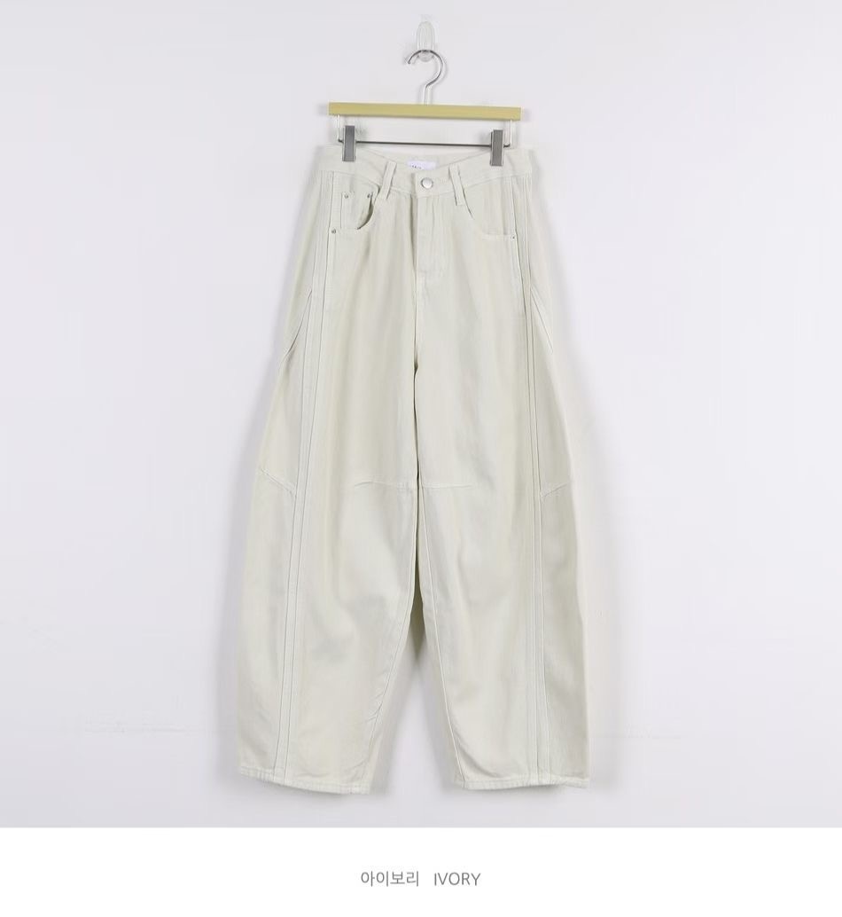 MARCIA-마샤-OT韓國直郵女裝新品推薦26春夏職業牛仔褲MARCIA牛仔褲