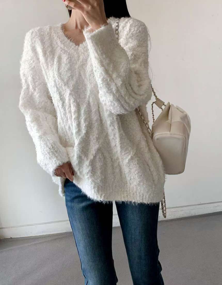 MARCIA-마샤-OT韓國直郵女士新款26春夏時尚推薦職業毛衣MARCIA毛衣