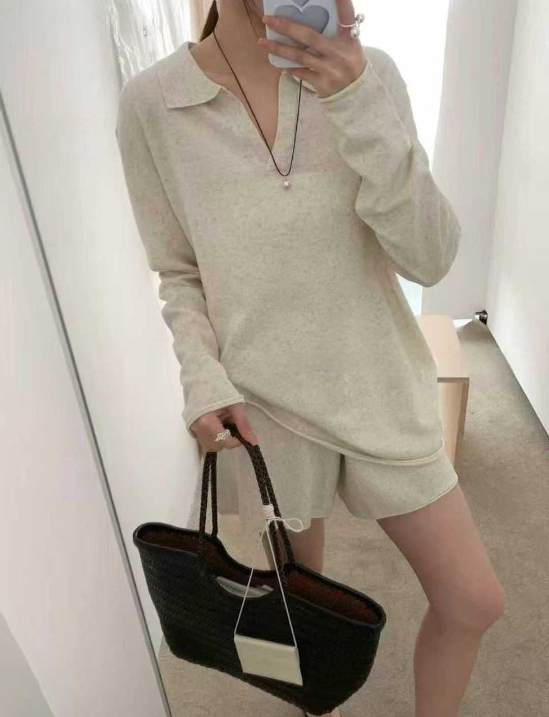 MARCIA-마샤-OT韓國直郵實拍女裝新品時尚熱賣套裝兩件套MARCIA套裝