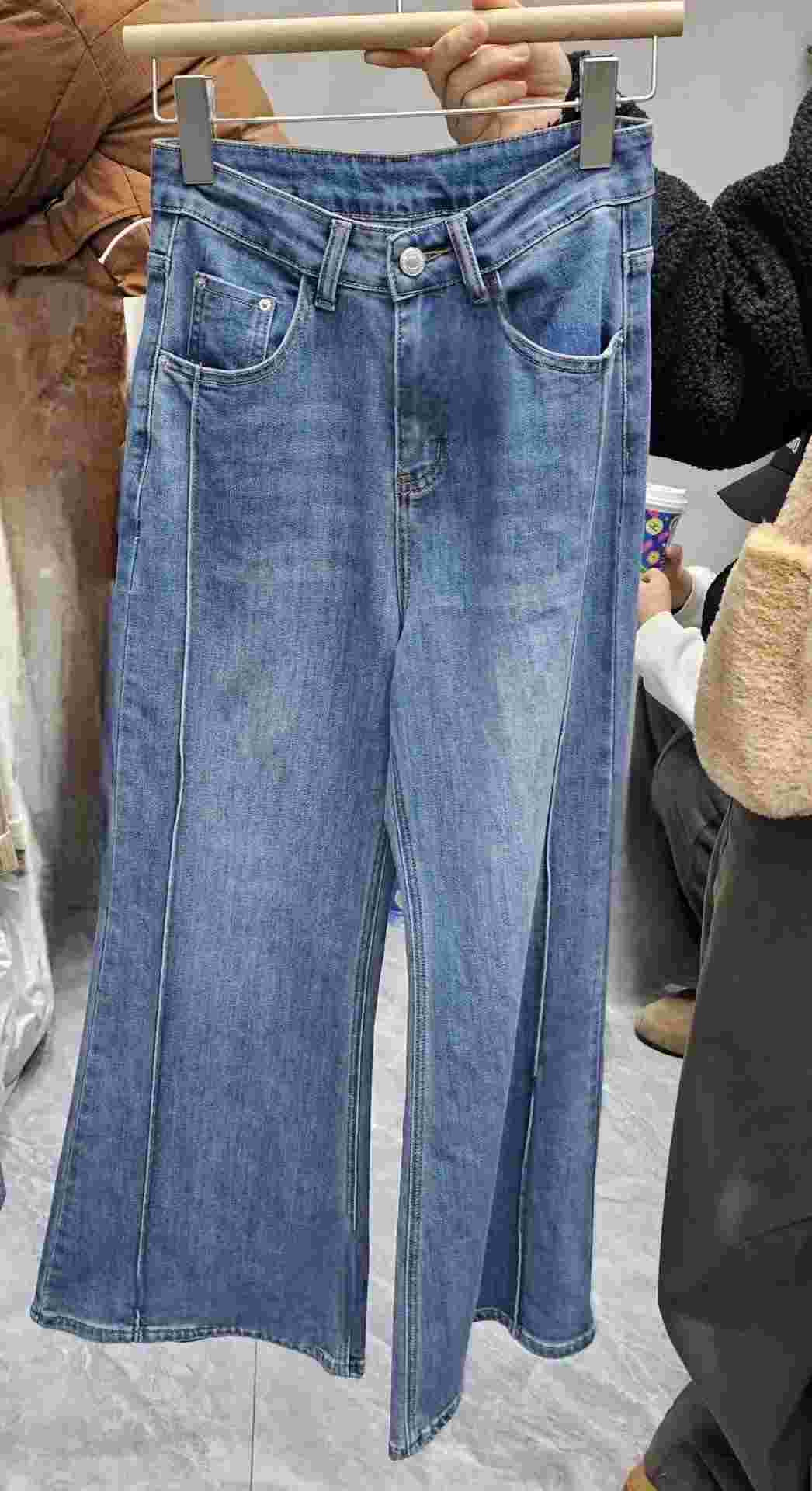 MARCIA-마샤-OT韓國代購女士新款職業26春夏牛仔褲喇叭MARCIA牛仔褲