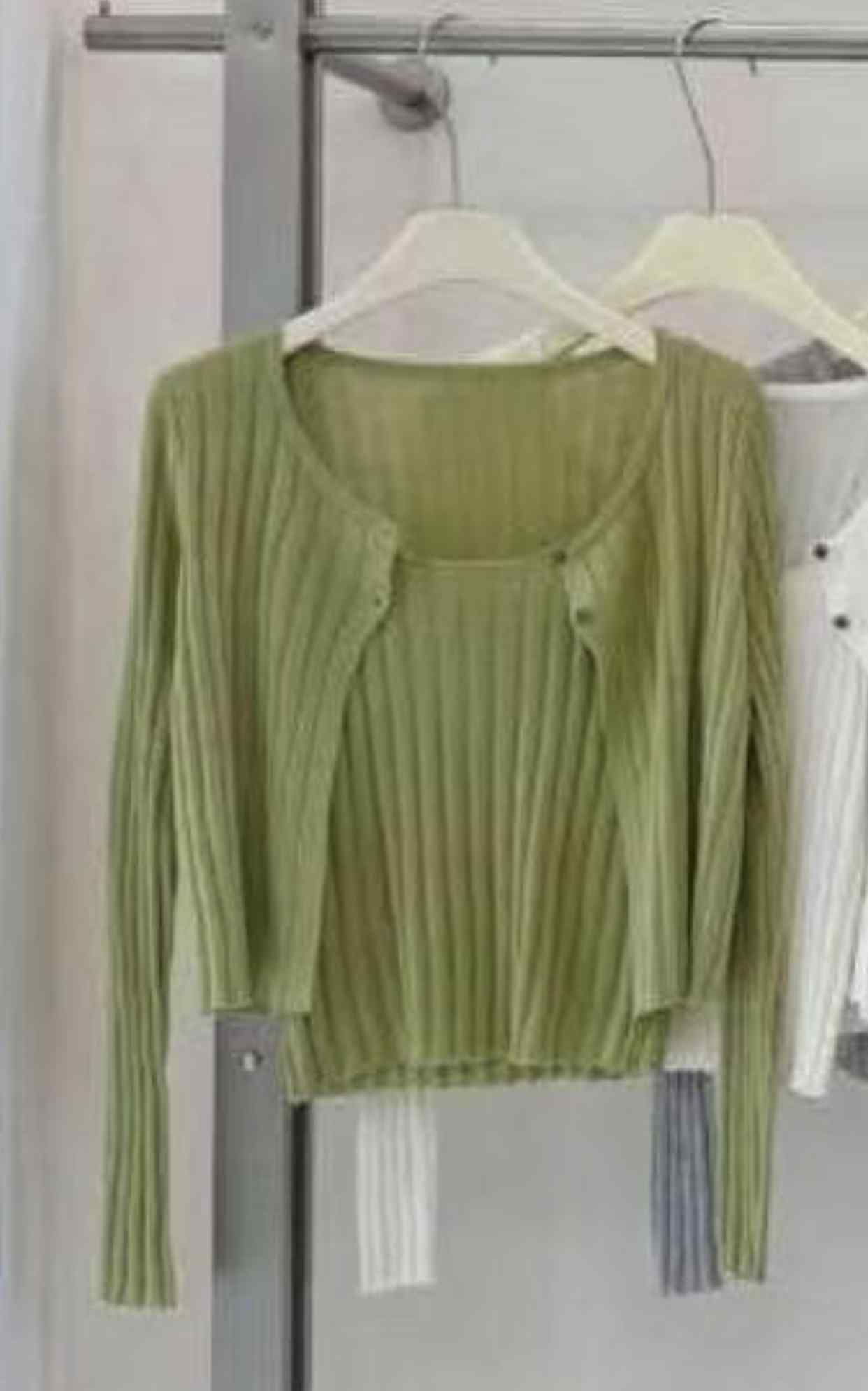 MARCIA-마샤-OT韓國直郵實拍女裝新品推薦套裝套裝開衫MARCIA套裝