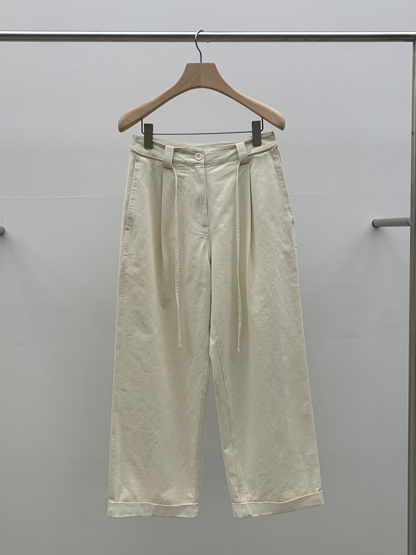 LEGACY BONE韓國直郵女裝新款熱賣26春夏人氣休閑褲含腰繩LEGACY BONE休閑褲