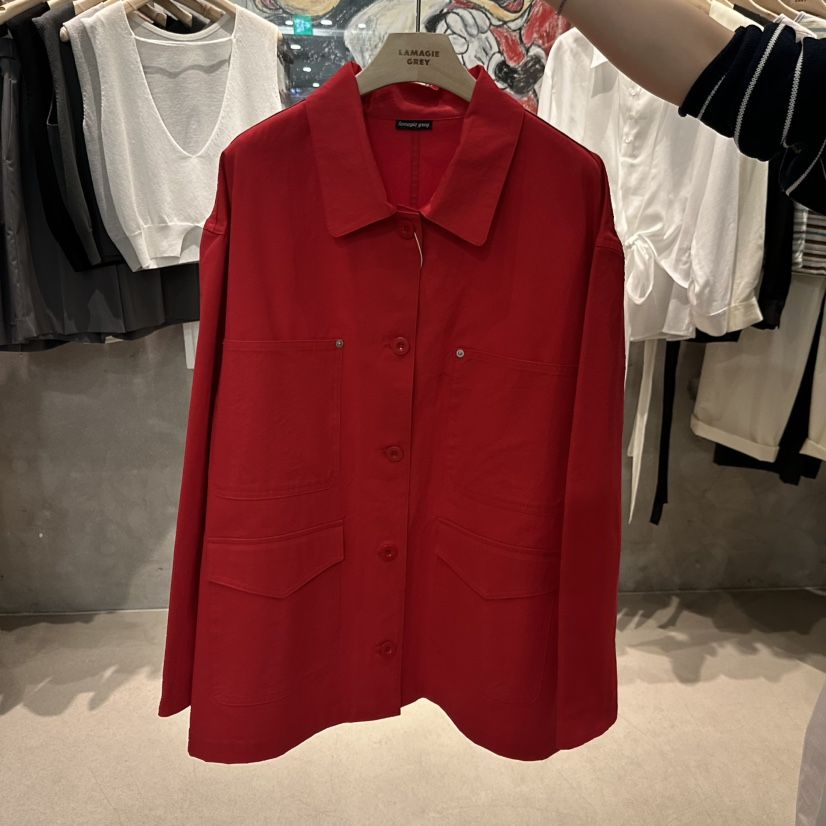 LAMAGIEPIE/LAMAGIE GREY韓國代購女裝新品職業休閑夾克棉LAMAGIEPIE/LAMAGIE GREY夾克