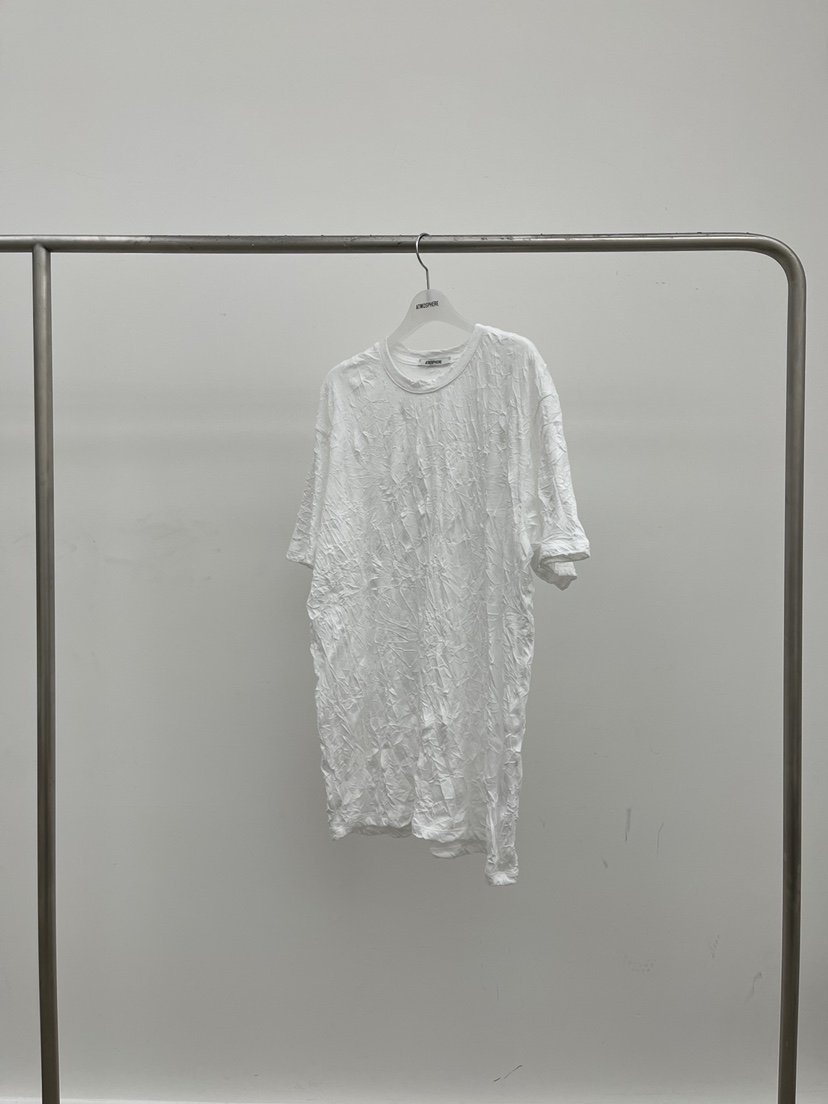 ATMOSPHERE韓國直郵實拍女裝新品26春夏熱賣職業T恤褶皺寬松ATMOSPHERE/BLINGT恤