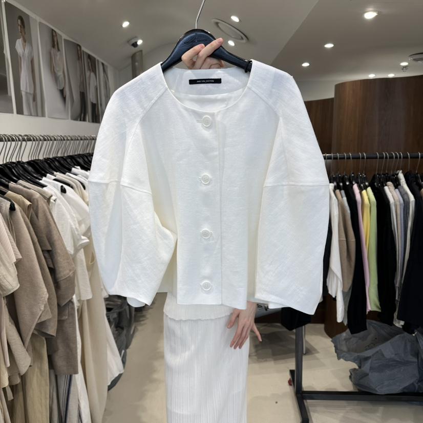 LE EDITION/LEBOENE韓國東大門直郵女裝新品時尚夾克亞麻LE EDITION/LEBOENE夾克