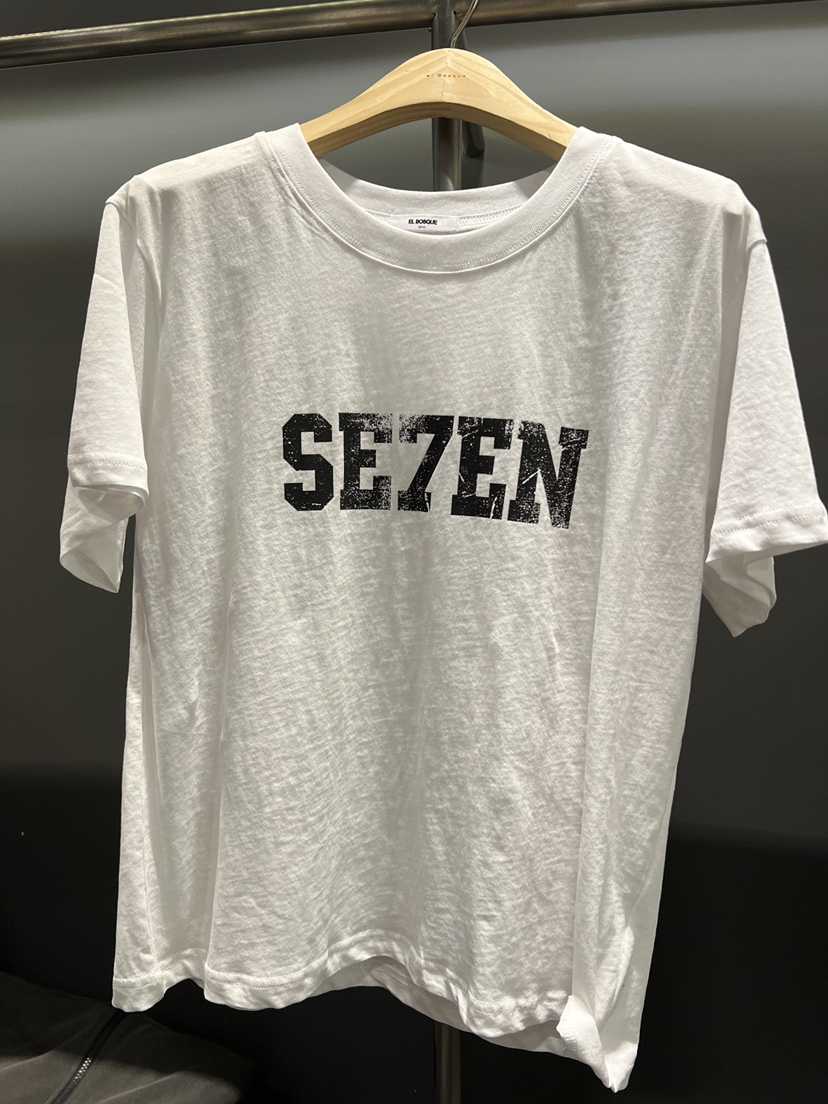 EL BOSQUE韓國直郵實拍女裝新品休閑26春夏職業時尚熱賣T恤EL BOSQUET恤