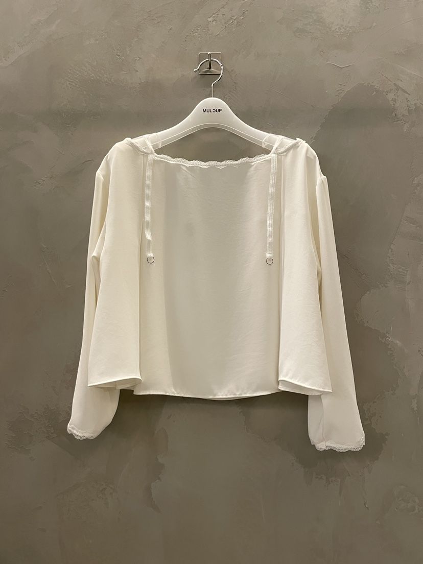 MULCUP韓國直郵女士新品休閑熱賣時尚職業26春夏襯衫蕾絲衫MULCUP襯衫/蕾絲衫