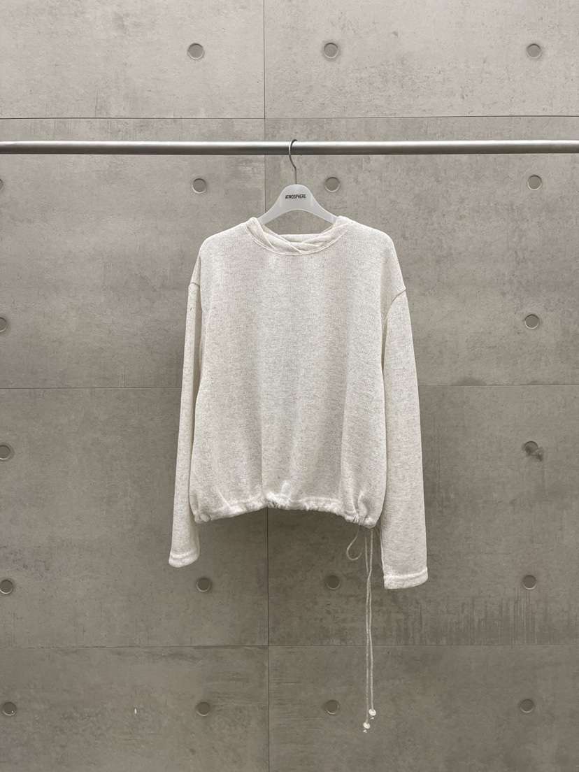 ATMOSPHERE韓國直郵實拍女裝新品26春夏人氣休閑衛衣亞麻ATMOSPHERE/BLING衛衣