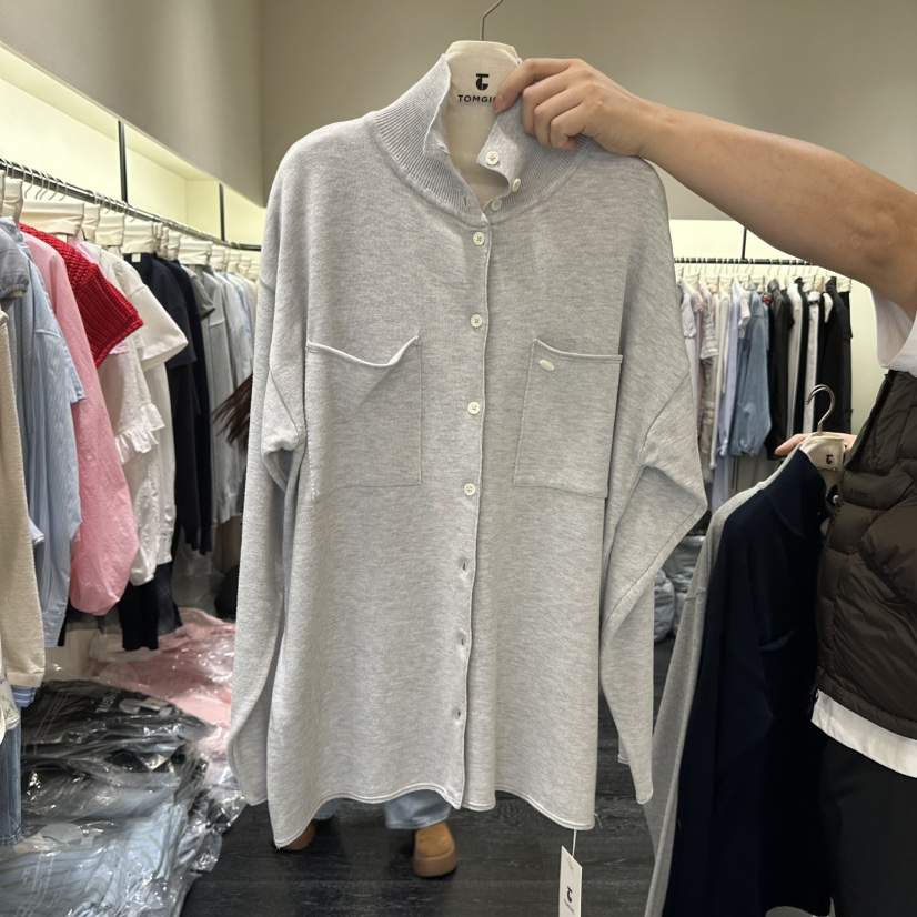 TOMGIRL韓國直郵實拍女士新款推薦職業26春夏人氣針織衫開衫TOMGIRL針織衫
