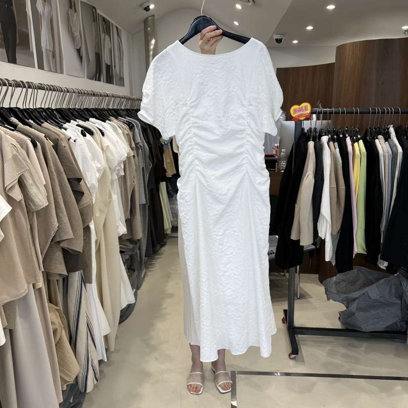 LE EDITION/LEBOENE韓國代購女裝新款職業人氣連衣裙褶皺LE EDITION/LEBOENE連衣裙