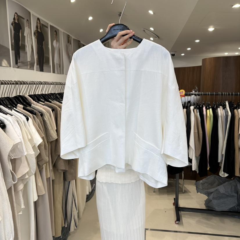 LE EDITION/LEBOENE韓國直郵實拍女裝新品人氣夾克亞麻LE EDITION/LEBOENE夾克