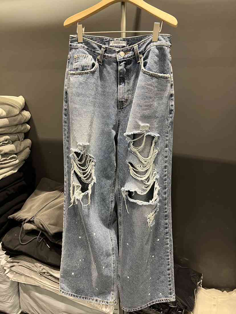 EL BOSQUE韓國直郵女士新款休閑26春夏熱賣職業推薦牛仔褲EL BOSQUE牛仔褲