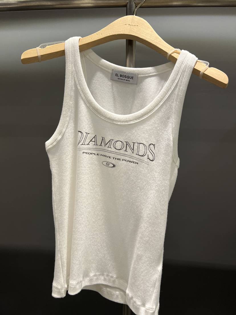 EL BOSQUE韓國東大門直郵女裝新品推薦人氣休閑吊帶背心EL BOSQUE吊帶/背心