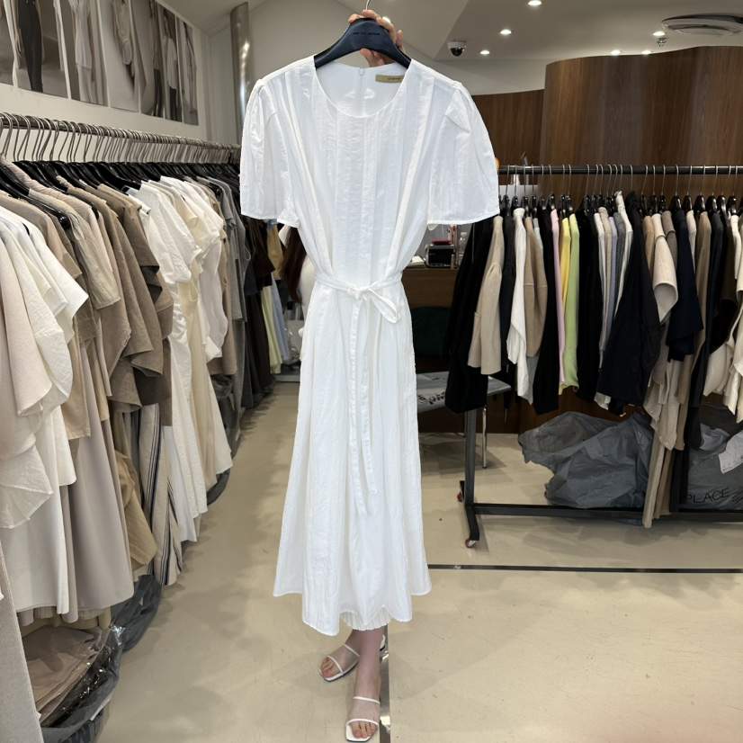 LE EDITION/LEBOENE韓國直郵女裝新款熱賣連衣裙含腰帶LE EDITION/LEBOENE連衣裙