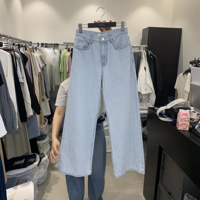 THE SECOND GROW韓國東大門代購女士新品推薦時尚牛仔褲THE SECOND GROW牛仔褲