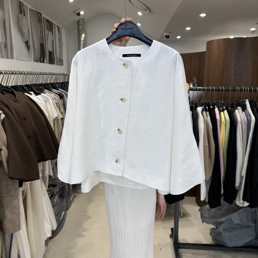 LE EDITION/LEBOENE韓國直郵女裝新品休閑推薦夾克亞麻LE EDITION/LEBOENE夾克