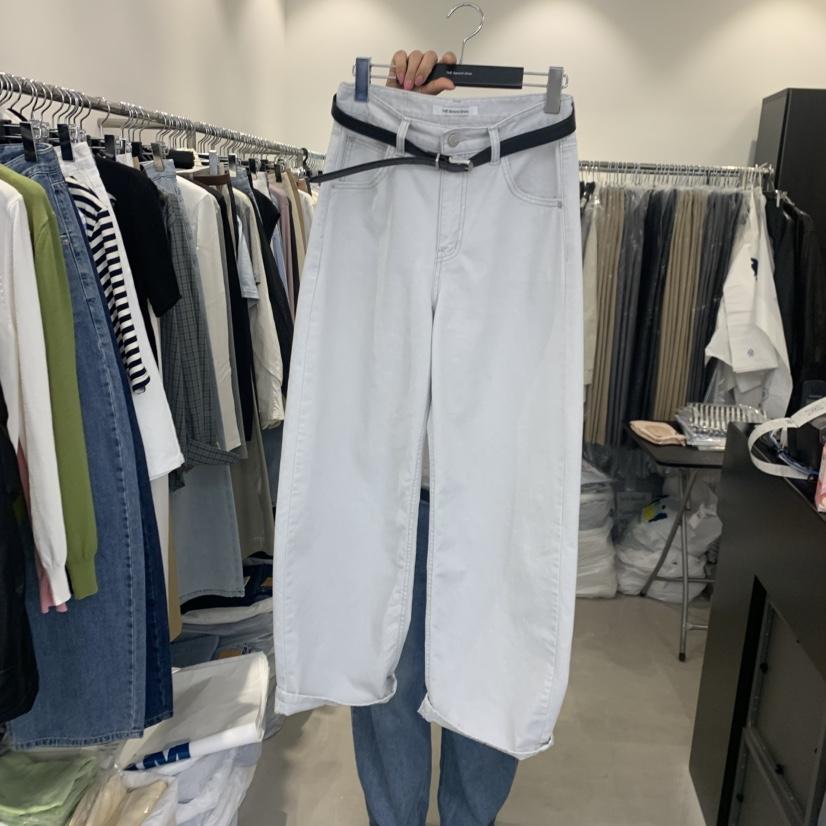 THE SECOND GROW韓國直郵女裝新品26春夏牛仔褲不含腰帶THE SECOND GROW牛仔褲