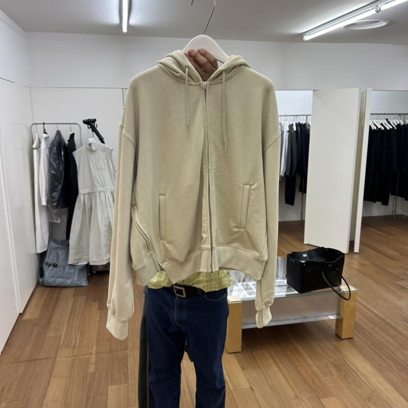 MYNAMEIS/AIME HOPE MAKE韓國東大門直郵女裝新品26春夏夾克不對稱連帽衫MYNAMEIS/AIME HOPE MAKE夾克