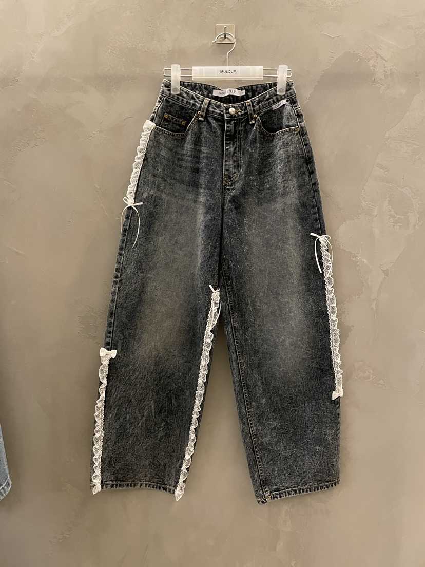 MULCUP韓國代購女士新品熱賣休閑職業時尚人氣推薦牛仔褲MULCUP牛仔褲