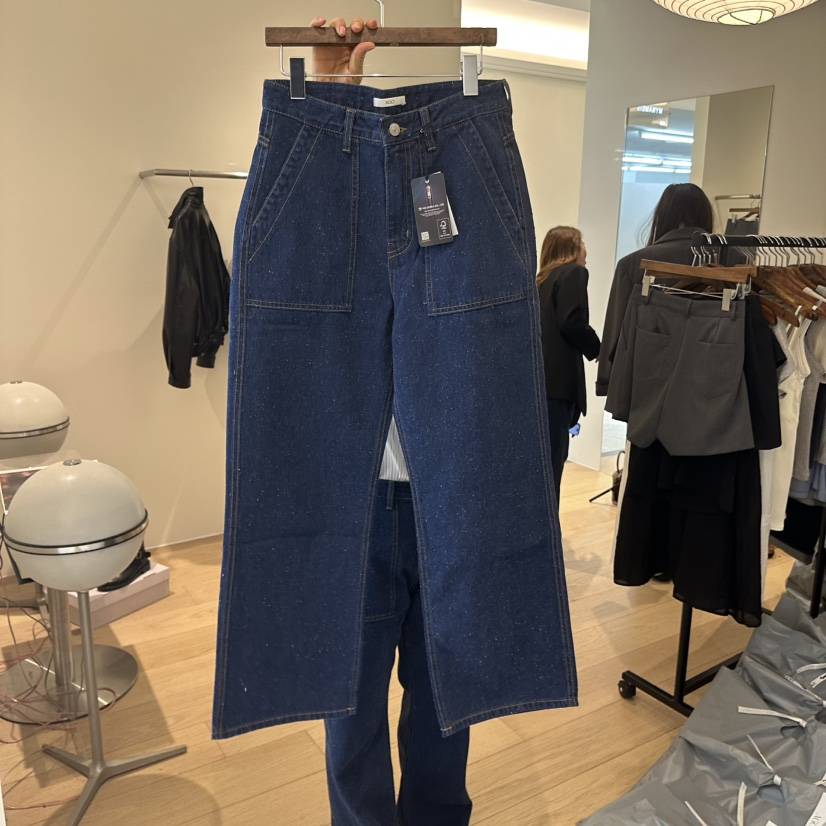 AGO韓國直郵實拍女士新款休閑人氣26春夏熱賣推薦時尚牛仔褲AGO牛仔褲