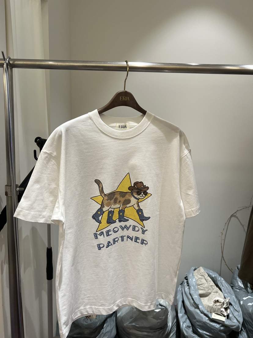 HUE/ERIA韓國直郵實拍女裝新品26春夏休閑人氣推薦熱賣T恤HUE/ERIAT恤