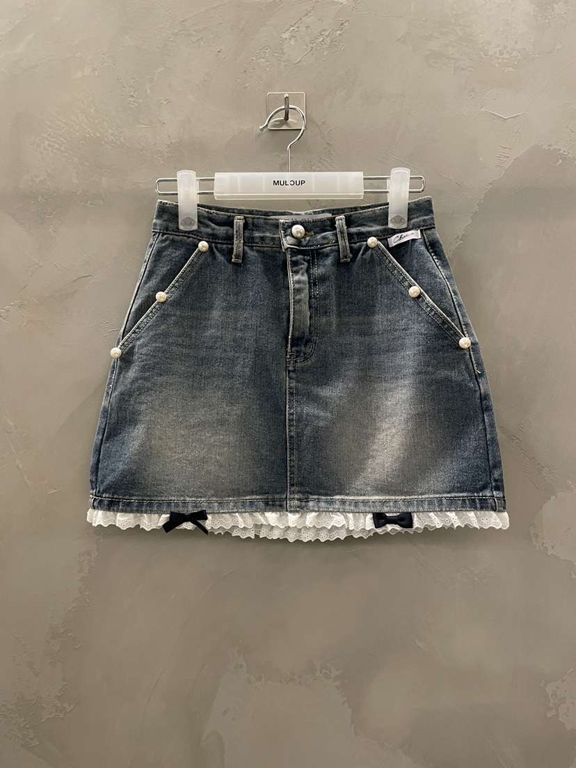 MULCUP韓國直郵實拍女裝新品時尚熱賣休閑職業26春夏短裙MULCUP短裙