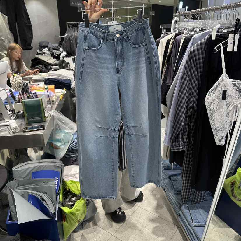 HERTZ-P韓國東大門直郵女裝新款人氣時尚推薦熱賣牛仔褲HERTZ-P牛仔褲