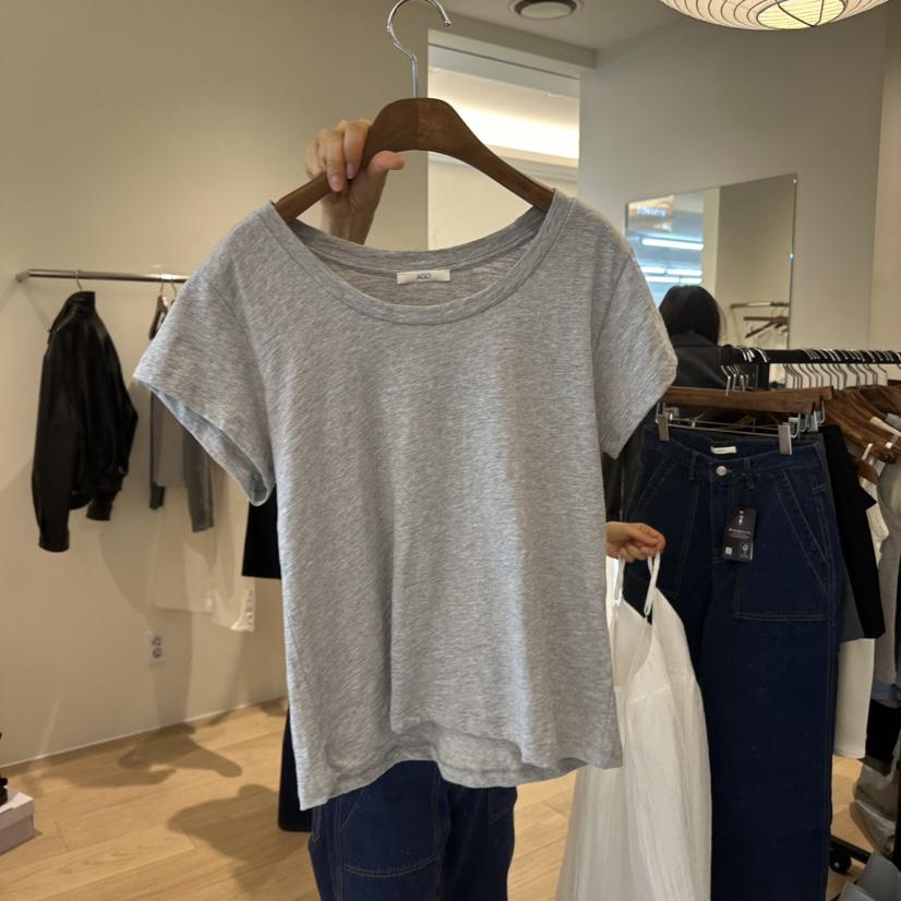 AGO韓國東大門代購女裝新款職業26春夏人氣休閑時尚熱賣T恤AGOT恤