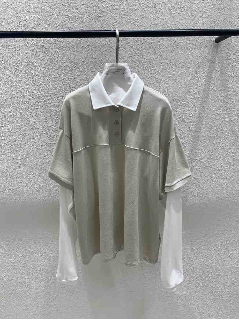 LUCY SALON韓國東大門直郵女裝新款休閑職業26春夏長袖T恤LUCY SALON長袖T恤