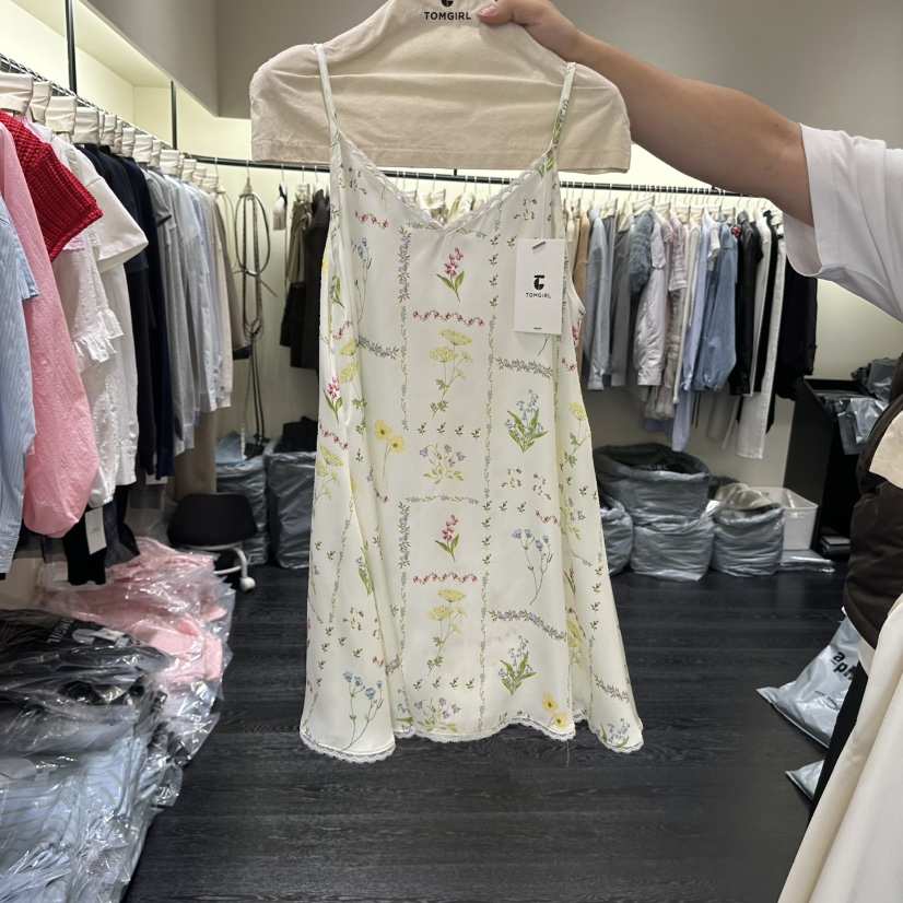 TOMGIRL韓國東大門代購女裝新品26春夏職業休閑人氣連衣裙TOMGIRL連衣裙