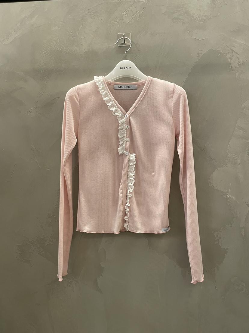 MULCUP韓國直郵實拍女士新品時尚熱賣休閑職業長袖T恤開衫MULCUP長袖T恤