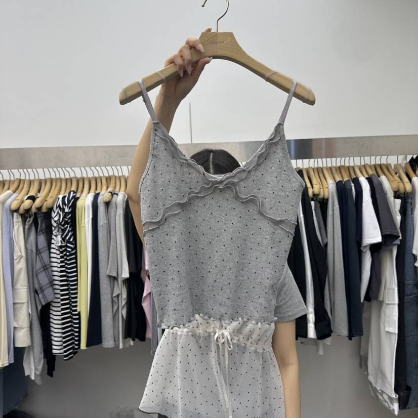 SPECIAL韓國代購女士新款職業人氣休閑推薦26春夏吊帶背心SPECIAL吊帶/背心