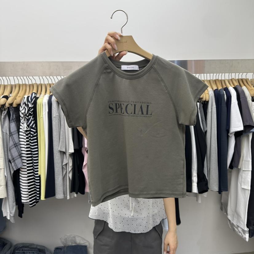 SPECIAL韓國東大門直郵女士新款時尚推薦26春夏職業人氣T恤SPECIALT恤
