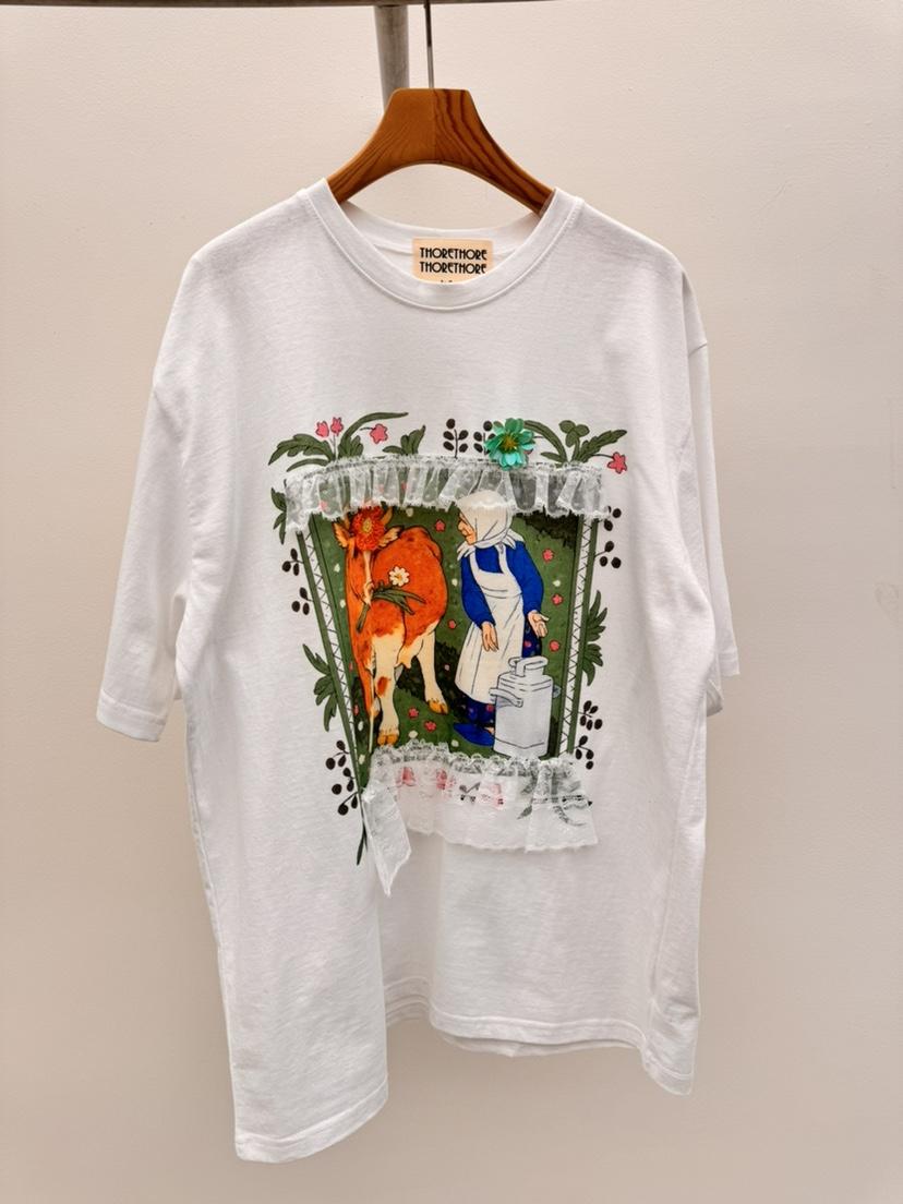 THORE韓國直郵女裝新品26春夏休閑人氣時尚職業推薦熱賣T恤THORET恤