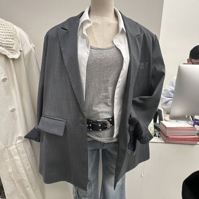 VAULT韓國直郵女士新品人氣時尚職業熱賣推薦26春夏夾克含頭飾VAULT夾克