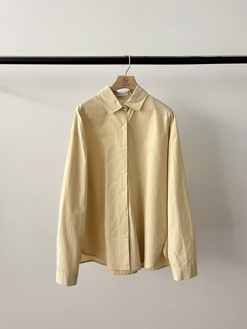 LOGON韓國東大門代購女士新品休閑熱賣推薦襯衫蕾絲衫褶皺LOGON襯衫/蕾絲衫