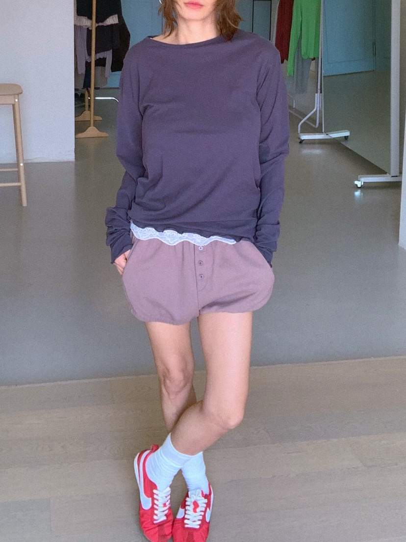 PARIS MATCH東大門直郵女士新款真品推薦時尚人氣職業短褲PARIS MATCH短褲