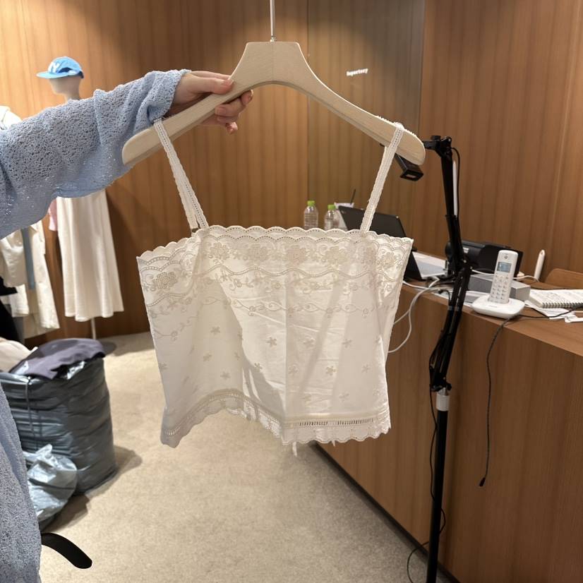 REPERTORY韓國直郵女士新款職業熱賣26春夏吊帶背心不含內搭REPERTORY吊帶/背心