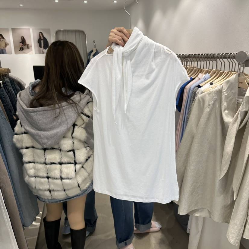 ACKER韓國代購女裝新品推薦職業時尚休閑熱賣26春夏人氣T恤ACKERT恤