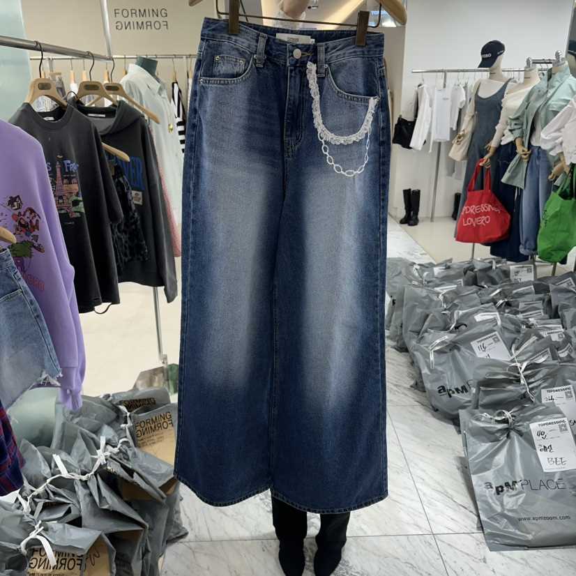 FORMING-P韓國直郵女士新款人氣休閑職業推薦時尚牛仔褲FORMING-P牛仔褲