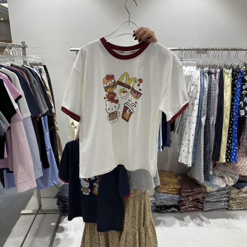 COMBO韓國東大門直郵女士新品人氣時尚職業26春夏休閑T恤COM_BOT恤