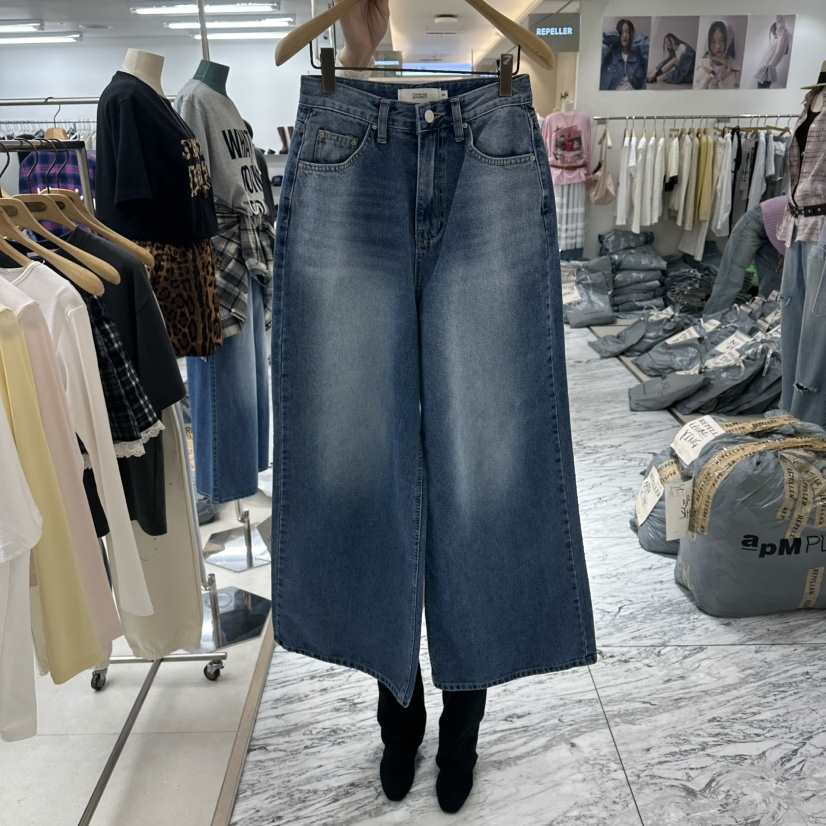 FORMING-P韓國東大門代購女裝新款熱賣職業人氣休閑牛仔褲FORMING-P牛仔褲